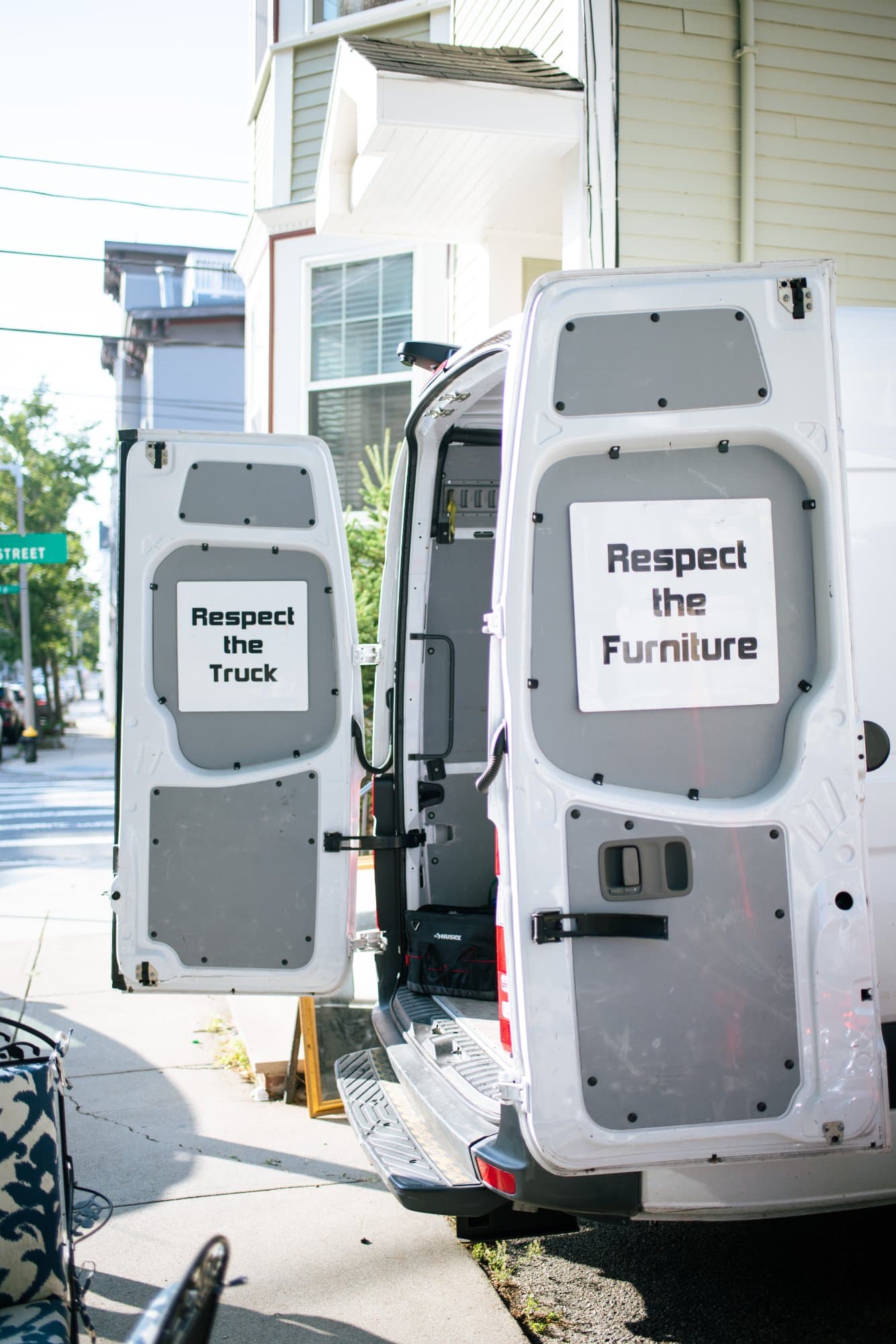 Small Haul van — Respect the Truck, Respect the Furniture